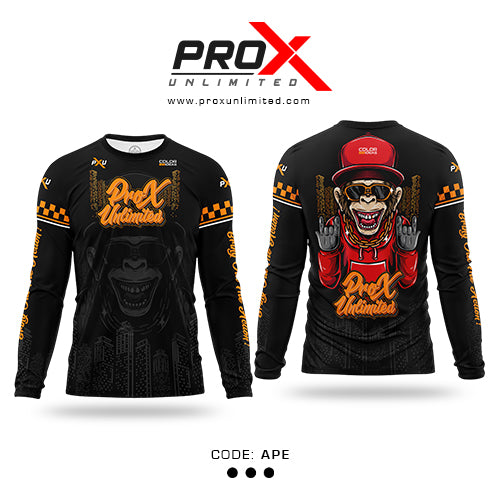 Ape - Riding Jersey - COLOR IDEAS Apparel | Pro X Unlimited