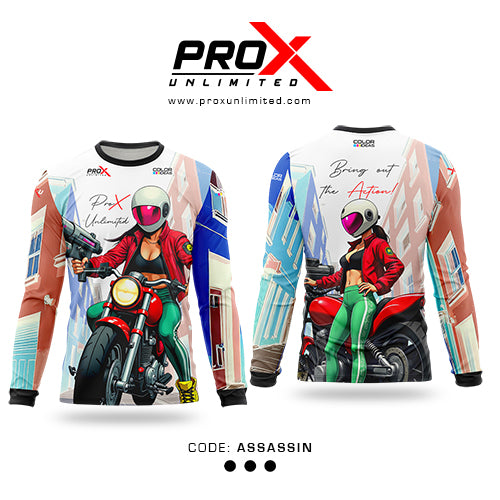 Assassin - Riding Jersey - COLOR IDEAS Apparel | Pro X Unlimited