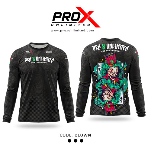 Clown - Riding Jersey - COLOR IDEAS Apparel | Pro X Unlimited