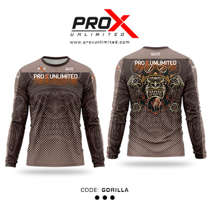 Gorilla - Riding Jersey - COLOR IDEAS Apparel | Pro X Unlimited