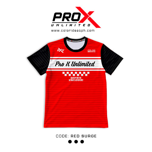 Red Surge - Riding Shirt - COLOR IDEAS Apparel | Pro X Unlimited