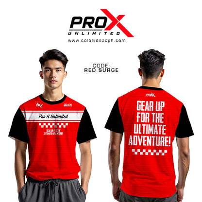 Red Surge - Riding Shirt - COLOR IDEAS Apparel | Pro X Unlimited
