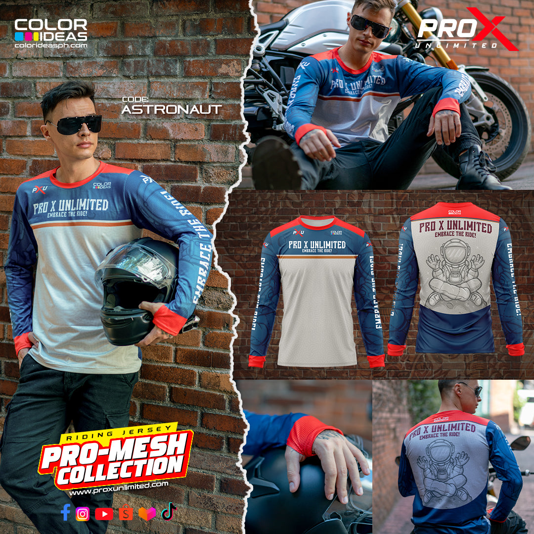 Astronaut - Riding Jersey - COLOR IDEAS Apparel | Pro X Unlimited