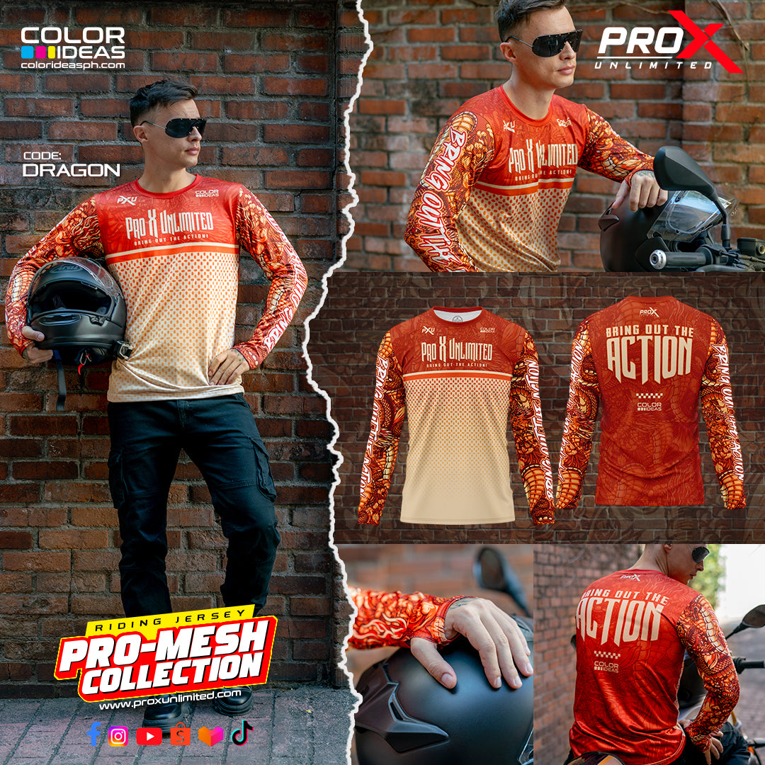 Dragon - Riding Jersey - COLOR IDEAS Apparel | Pro X Unlimited