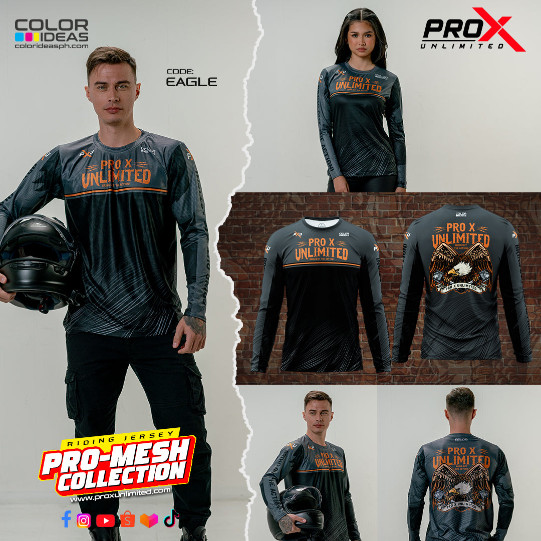 Eagle - Riding Jersey - COLOR IDEAS Apparel | Pro X Unlimited