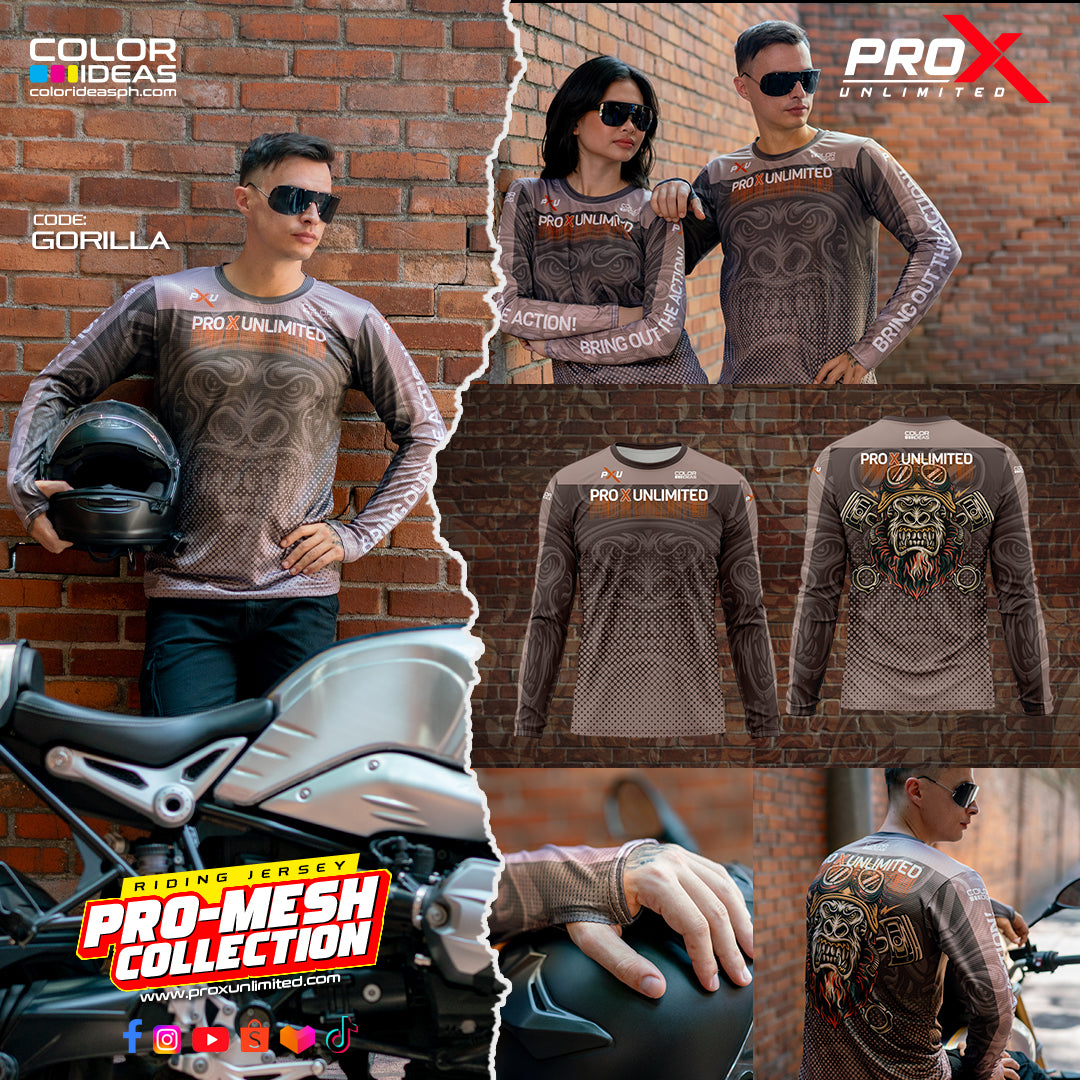 Gorilla - Riding Jersey - COLOR IDEAS Apparel | Pro X Unlimited