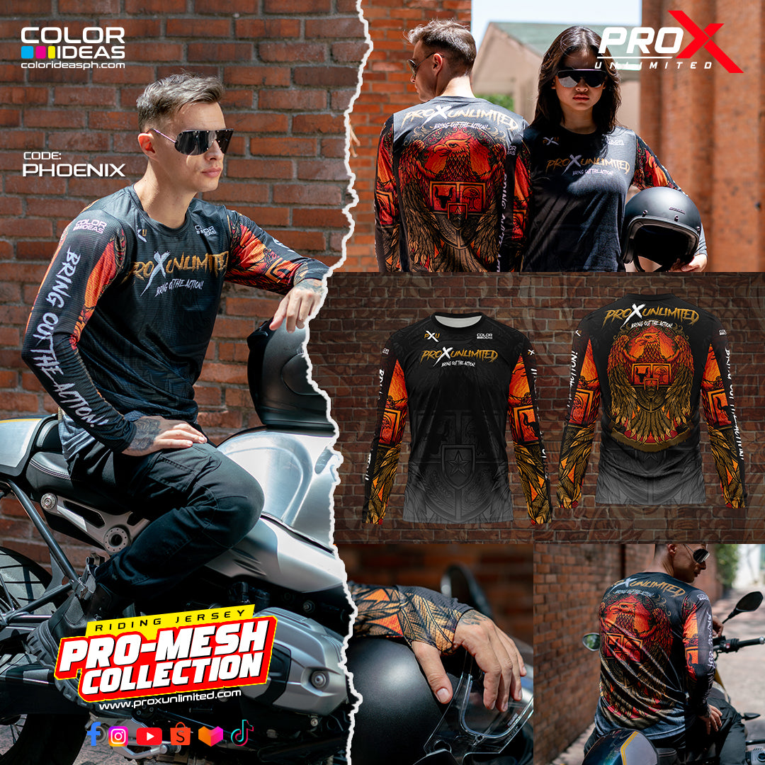 Phoenix - Riding Jersey - COLOR IDEAS Apparel | Pro X Unlimited