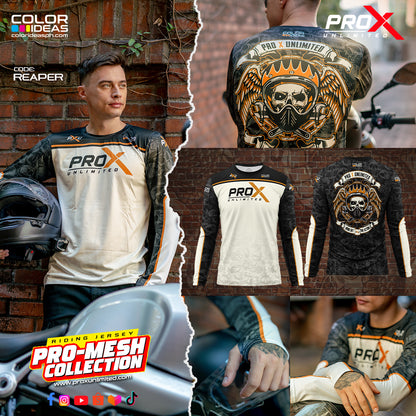 Reaper - Riding Jersey - COLOR IDEAS Apparel | Pro X Unlimited
